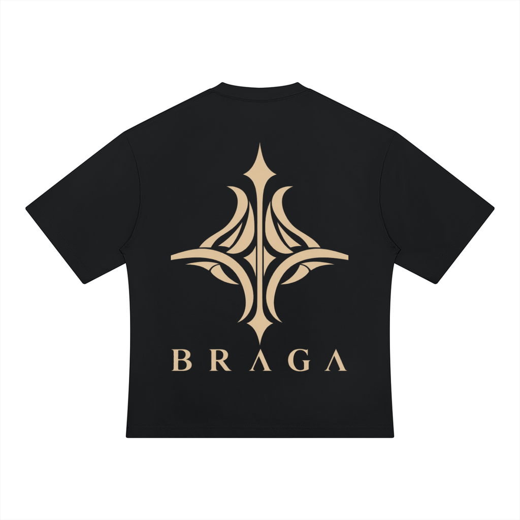 Black BRAGA AURYN Heavyweight Tee