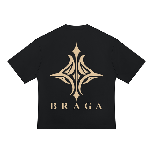 Black BRAGA AURYN Heavyweight Tee